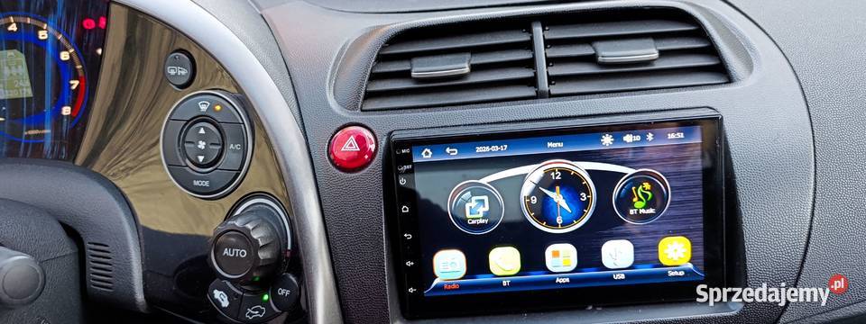 Honda civic 8 radio lcd dotykoweczujniki Warszawa