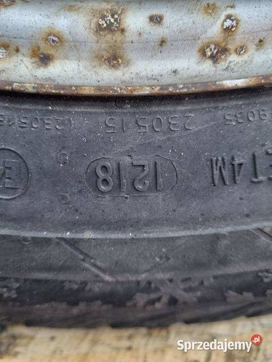 VW Transporter T5 T6 KOŁO ZAPASOWE Zapas felga Janów