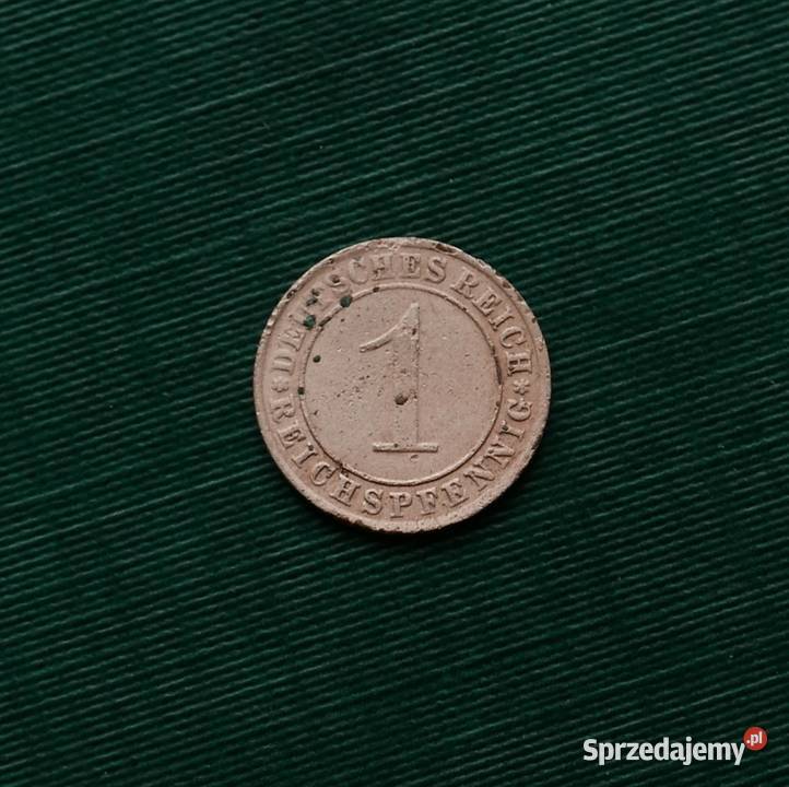 NIEMCY 1 reichsfenig 1934r G Karlsruhe