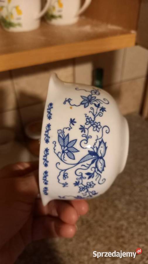 Porcelana szkło prl vintage kryształy Ząbkowice śląskie