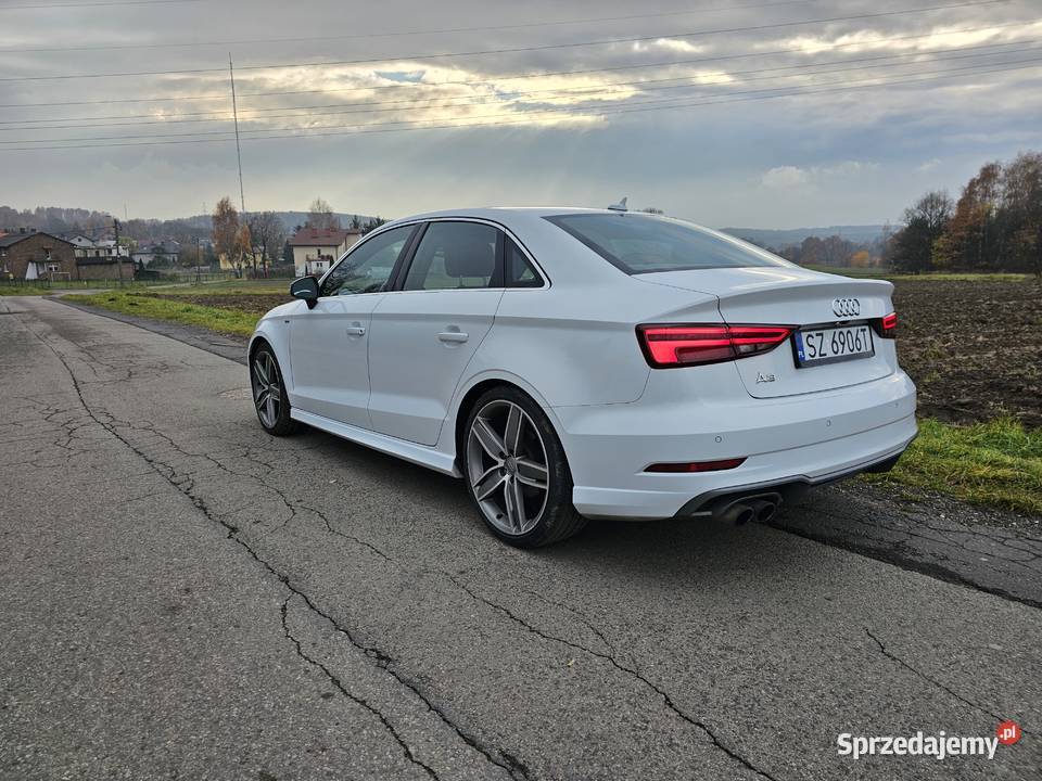 Audi a3 8v sedan 20tfsi 190 SLine skóry 190KM Zabrze
