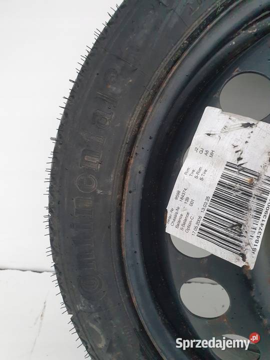 KOŁO ZAPASOWE DOJAZDOWE Opel Vectra C Astra H lubelskie sprzedam