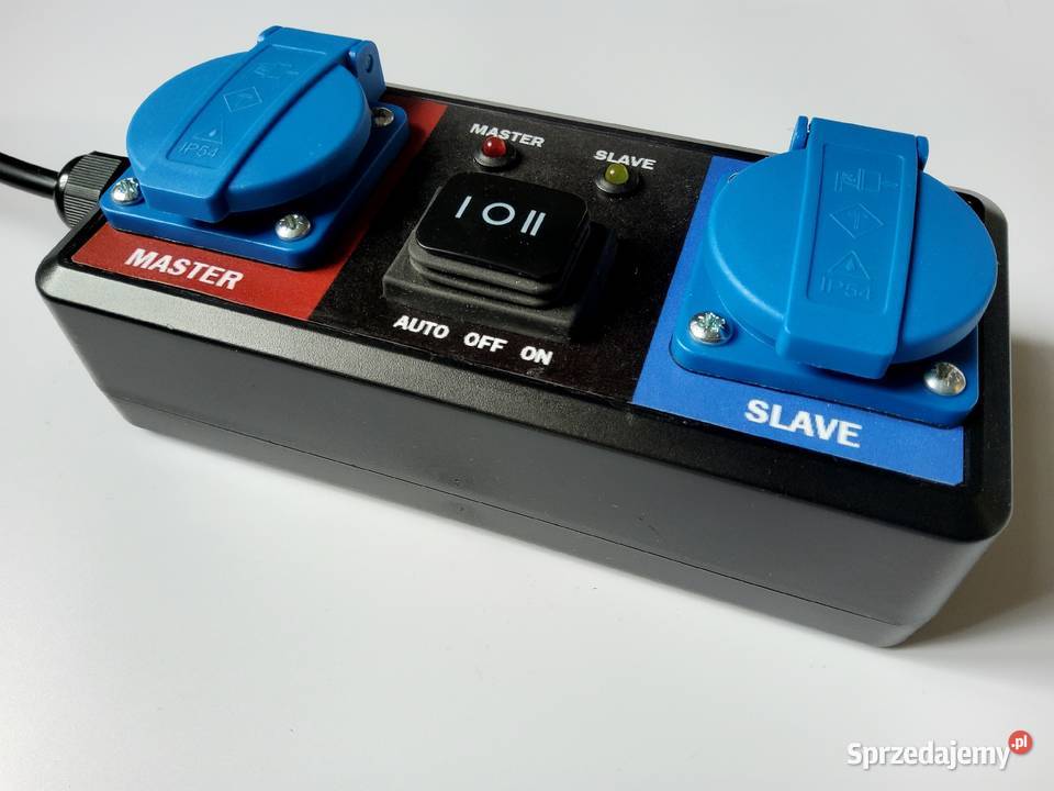 MASTERSLAVE Switch 230V włącznik Narzędzie / Odkurzacz Świdnica