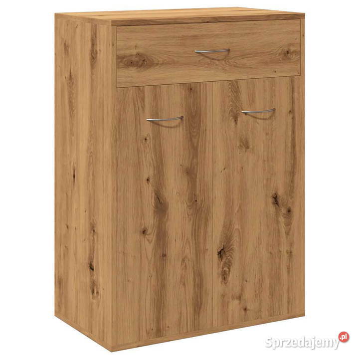 Szafka na buty dąb artisan 60x35x84 materiał