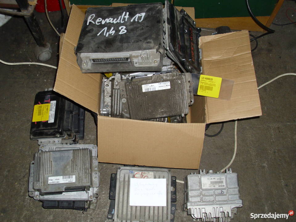 Komputer silnika RENAULT 7700864454 S105300104D Lubin