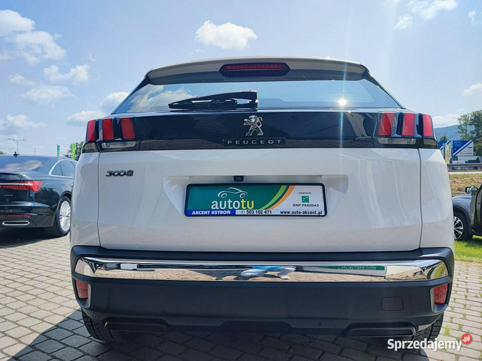 Peugeot 3008 Książka serwisowa bezwypadkowy II kurtyny powietrzne Ustroń