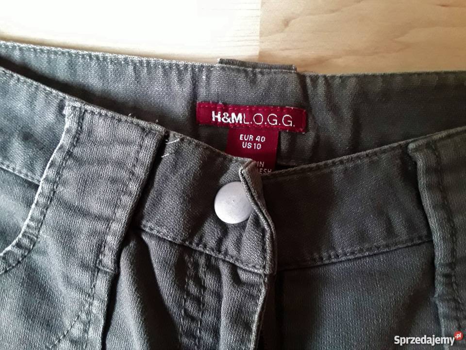 Shorty khaki HM rozmiar 40 100 bawełna Warszawa