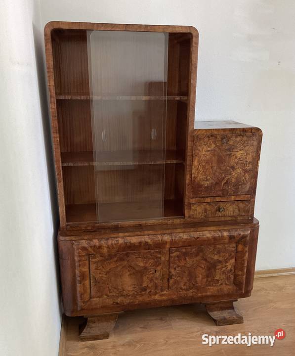 Przedwojenny komplet mebli Art Deco Bufet Meble do salonu Tarnów