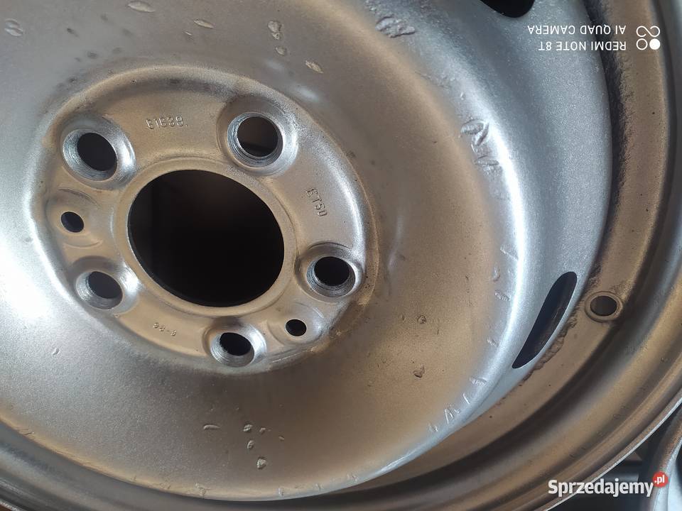 KOMPLET FELG STALOWYCH 16 5x120 55J ET50 stalowe Trzebnica