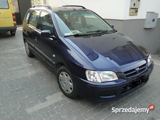Mitsubishi Space Star 2001r welurowa tapicerka Białystok sprzedam