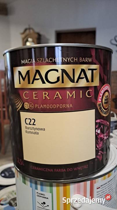 Farby MAGNAT Ceramic 25 l 5 l wyprzedaż 40 Przekolno