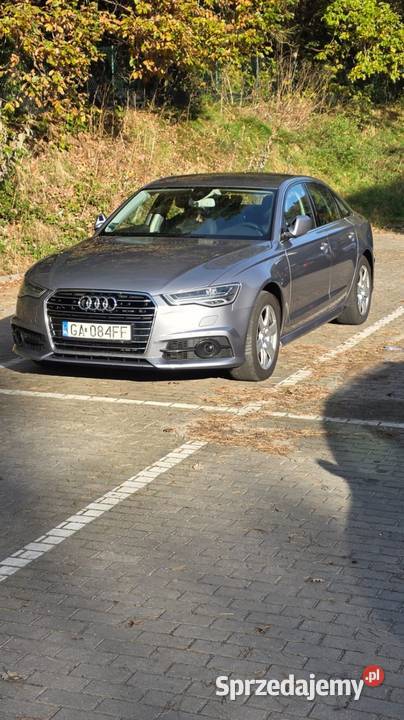 Audi A6 C7 2017 20TDI 190 pierwszy właściciel diesel pomorskie Wejherowo