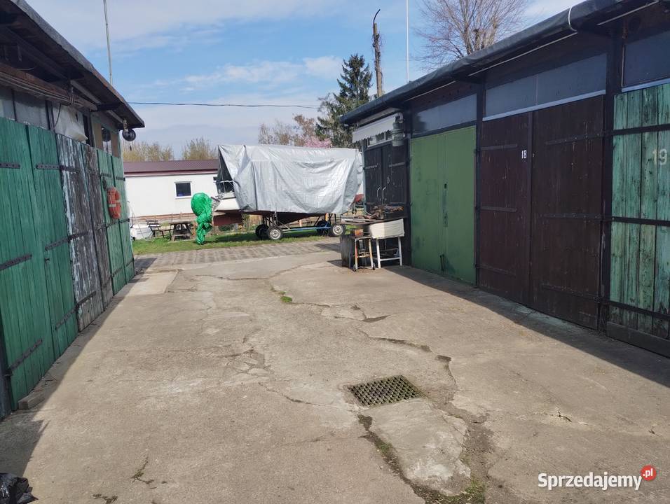 Hangar na przystani z miejscem w wodzie na Pozostałe Szczecin sprzedam