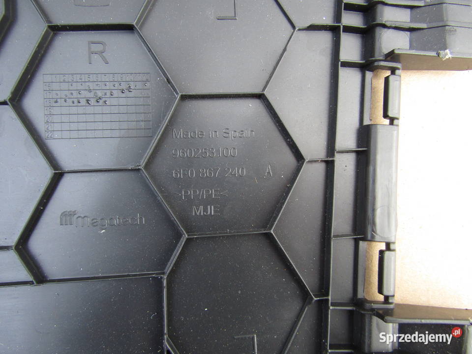 OSŁONA NAKŁADKA SŁUPKA ŚRODKOWEGO SEAT IBIZA V