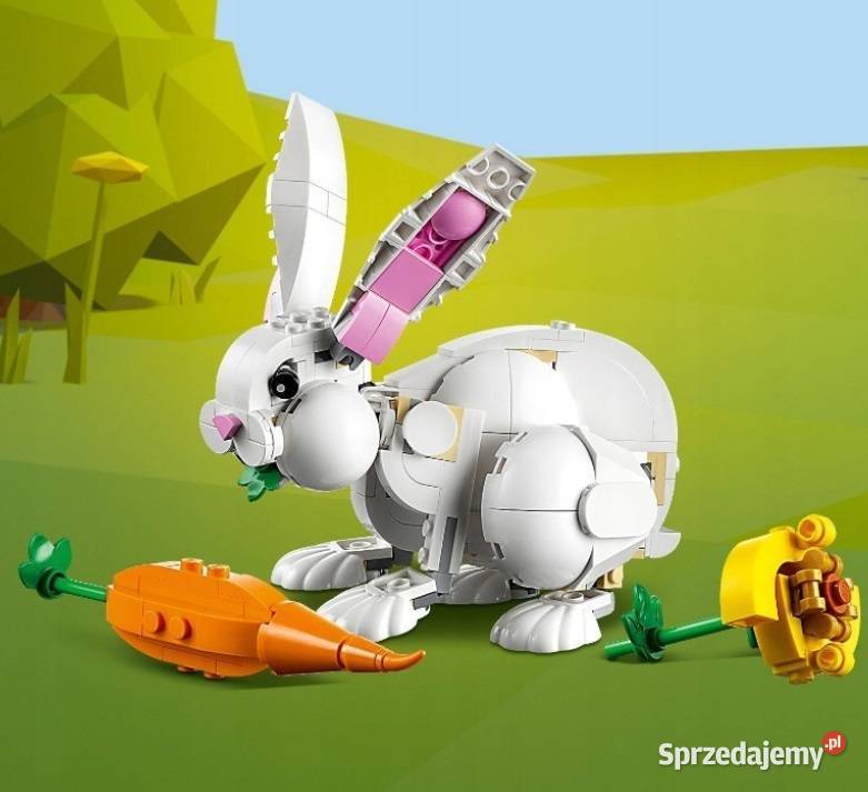 LEGO Creator 3w1 Biały królik 31133 śląskie Katowice sprzedam