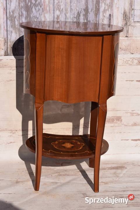 Komoda z Owalnym Blatem Stolik Okrągły Barok 3 Kraków