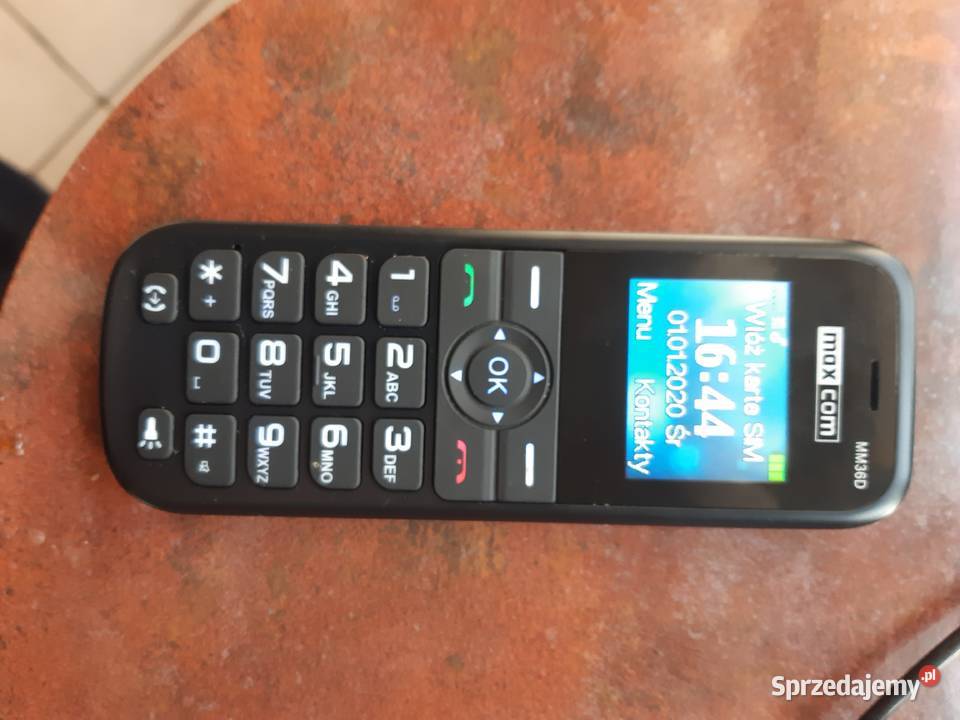 Telefon bezprzewodowy Maxcom MM36D MaxCom kujawsko-pomorskie Potulice