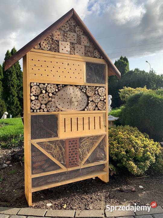Hotel Domek Dom dla insektów owadów pożytecznych pszczół XXL