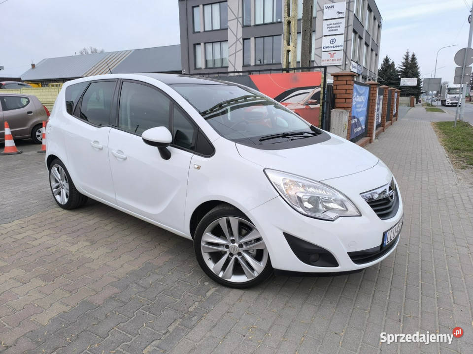 Opel Meriva 14i 16V 120 Turbo Klimatyzacja II garażowany Motoryzacja lubelskie Łuków