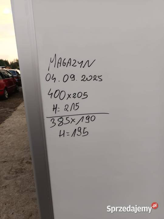 Kontener izoterma chłodniczy magazyn garaż na Laskowa