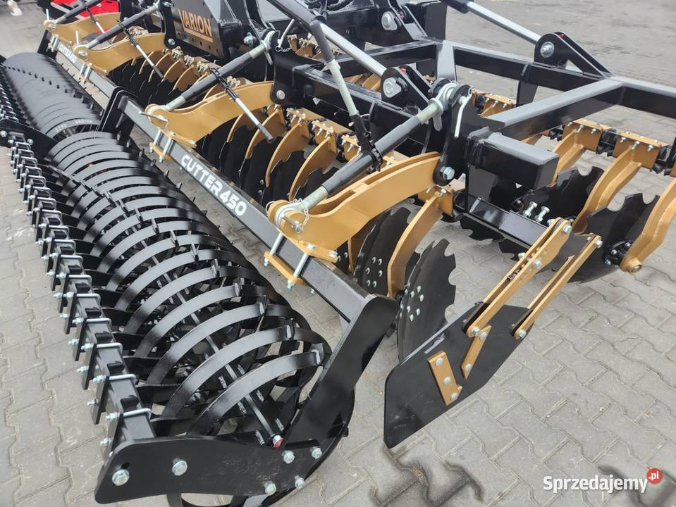 Brona talerzowa Cutter 450 szer 45m hydraulika nieuszkodzony łódzkie Rząśno