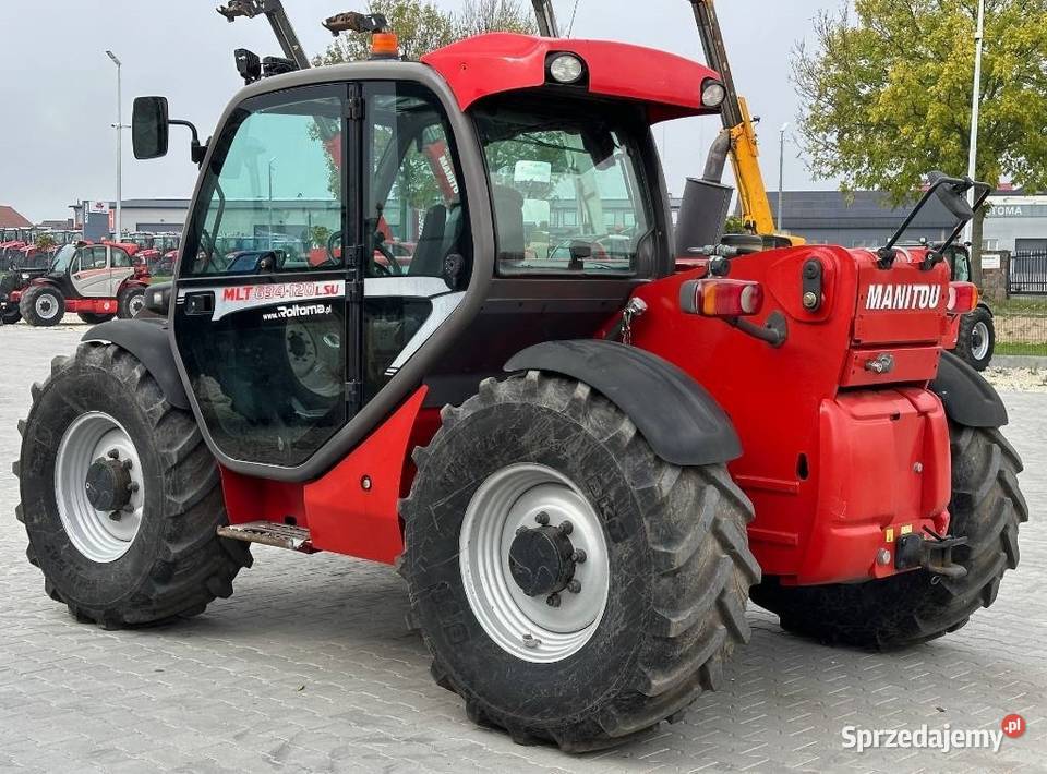 Ładowarka teleskopowa Manitou MLT 634120 LSU Rok produkcji 2013 Sokoły