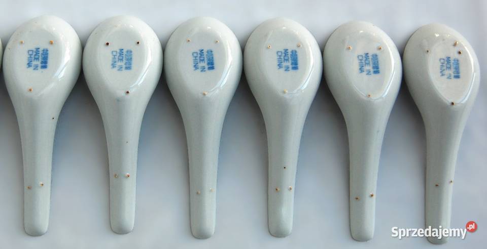Chińska porcelanowa miska łyżka 6 porcelana Lublin