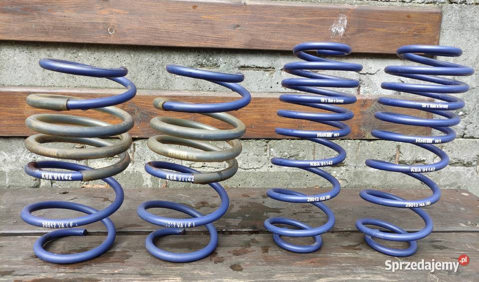 Fiesta ST HR Sprężyny obniżające KBA 91142 Rok produkcji 2013 Siemianowice Śląskie
