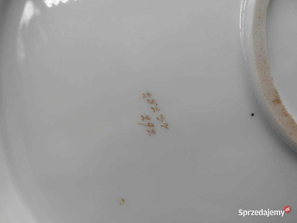 Porcelanowy paterapółmisek GHASCHE BERLIN Raszków