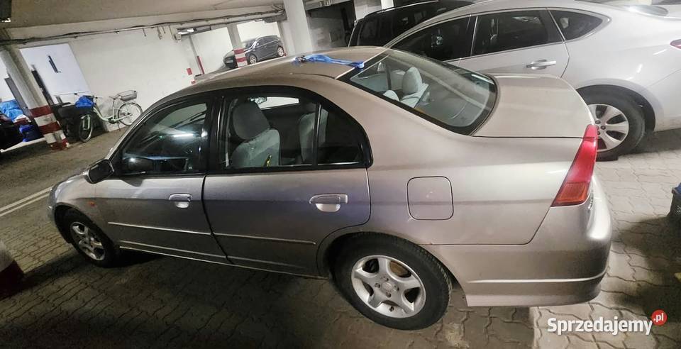 Honda civic 7 sedan 16 benzyna 7 lat w jednych Mińsk Mazowiecki