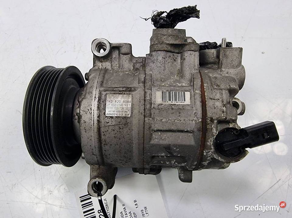 SPRĘŻARKA KLIMATYZACJI SKODA OCTAVIA II Lipno