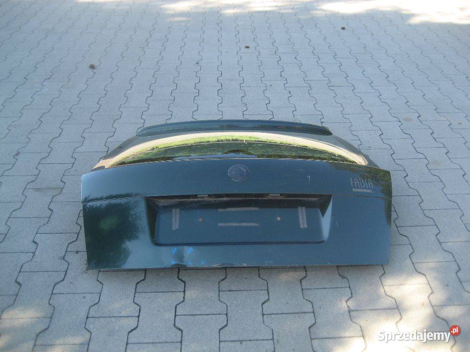 SKODA FABIA I 1 KOMBI 0004r klapa pokrywa Rakoniewice
