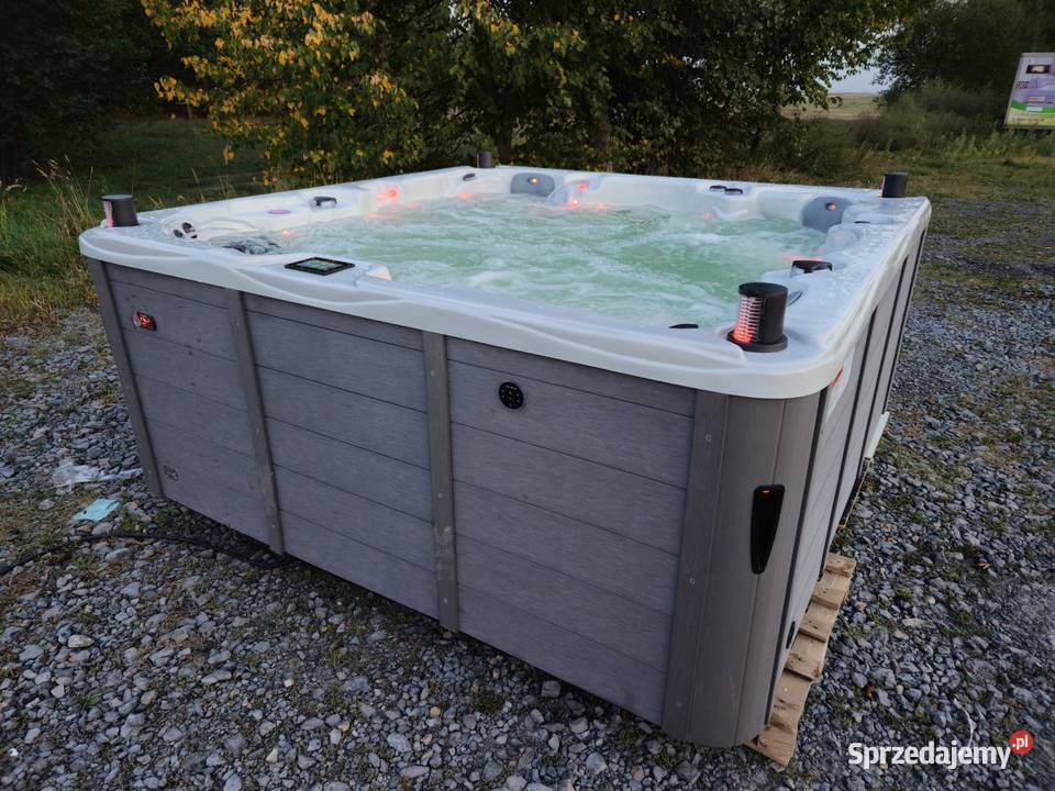 MEGA jacuzzi Eternal OŚWIETLENIE AUDIO DYSZE Jacuzzi podkarpackie Rzeszów
