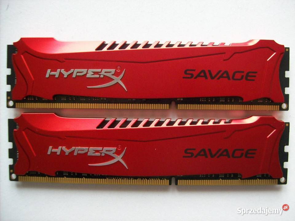 Sprawna pamięć RAM DDR3 Kingston HyperX GSkill