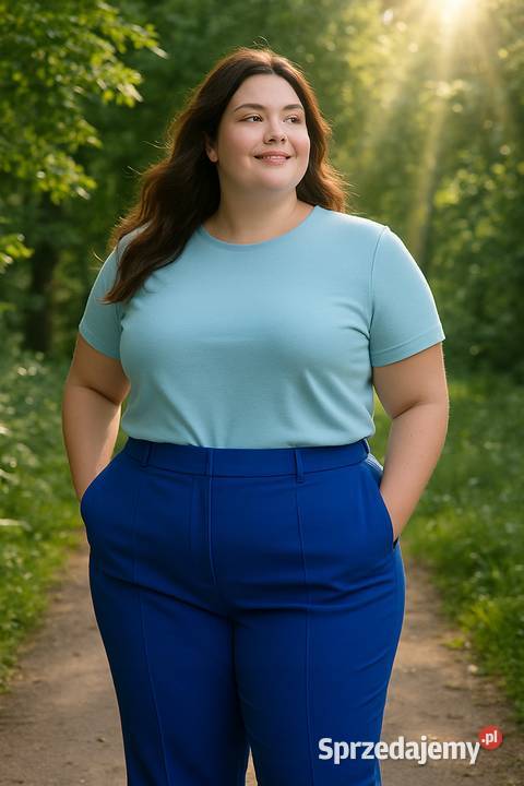 Spodnie damskie MIR eleganckie długie proste Spodnie Wieluń