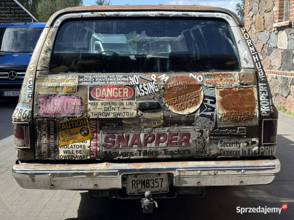 Chevrolet Blazer 1982 SUBURBAN klasyczny SUV tag Sulechów