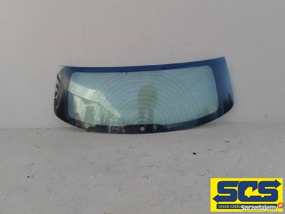 BMW X3 F25 2010 SZYBA TYLNA W KLAPĘ Bieleń