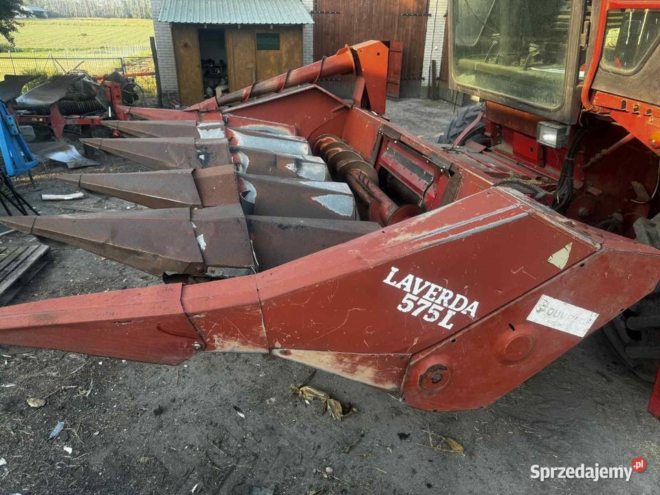 Przystawka do kukurydzy Laverda 575 lubelskie Wólka Rejowiecka