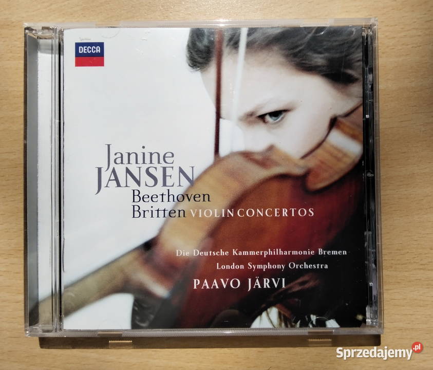Beethoven Britten Violin Concertos Janine Jansen