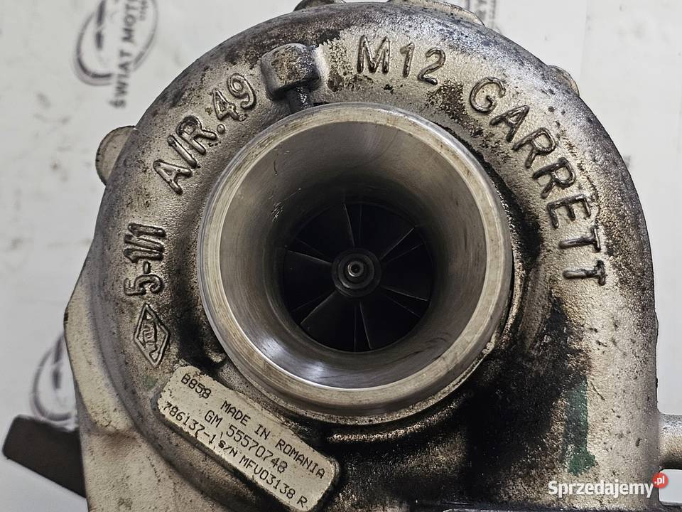 INSIGNIA ASTRA ZAFIRA 20 CDTI A20DTE 10r turbina świętokrzyskie