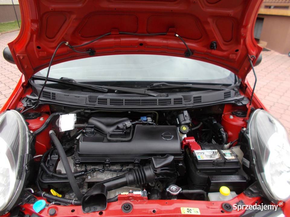 NISSAN MICRA 12 benzyna 2008 r 5 drzwi nieuszkodzony Uniejów