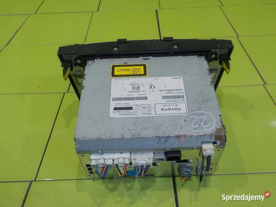 TOYOTA AVENSIS III T27 22 D4D 11r radio CD Radioodtwarzacze Elektronika Suków