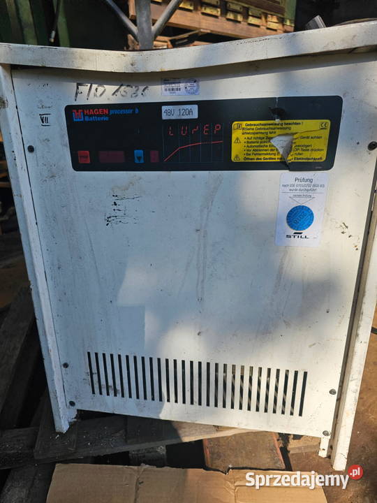 Ładowarka prostownik do wózka widłowego widlaka