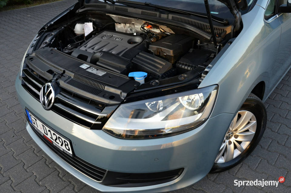 Volkswagen Sharan 20 TDI 140 DSG Super Stan Auto automatyczna Sharan mazowieckie Ostrów Mazowiecka