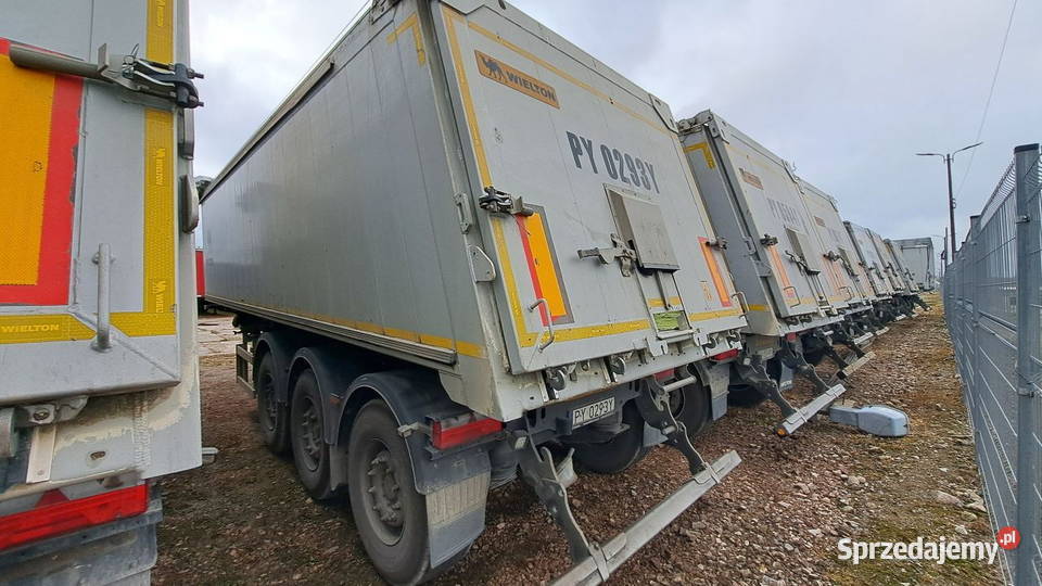 Wielton NW3 waga 62 t poj 38m3 elek dach Teflon Kraków sprzedam