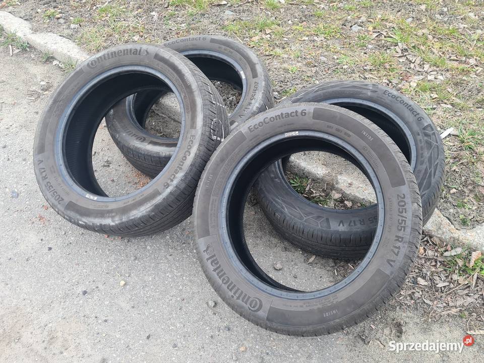 Letnie Opony Continental Ecocontact 6 20555R17 śląskie Zabrze