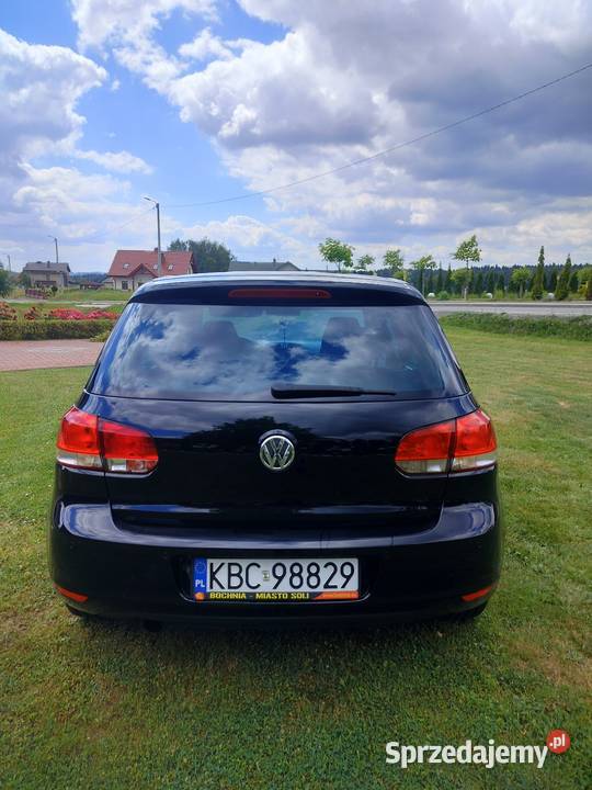 Volkswagen Golf 6 16tdi 2011r czarny Tuchów