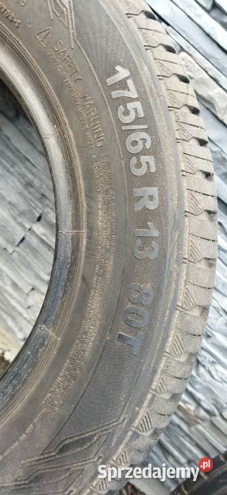 Opony continental 17565 R13 2 lato Lubsko sprzedam