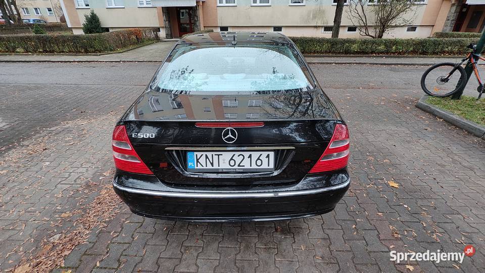 Mercedes E500 V8 M113 LPG Avantgarde elektrochrom. lusterka boczne małopolskie Waksmund