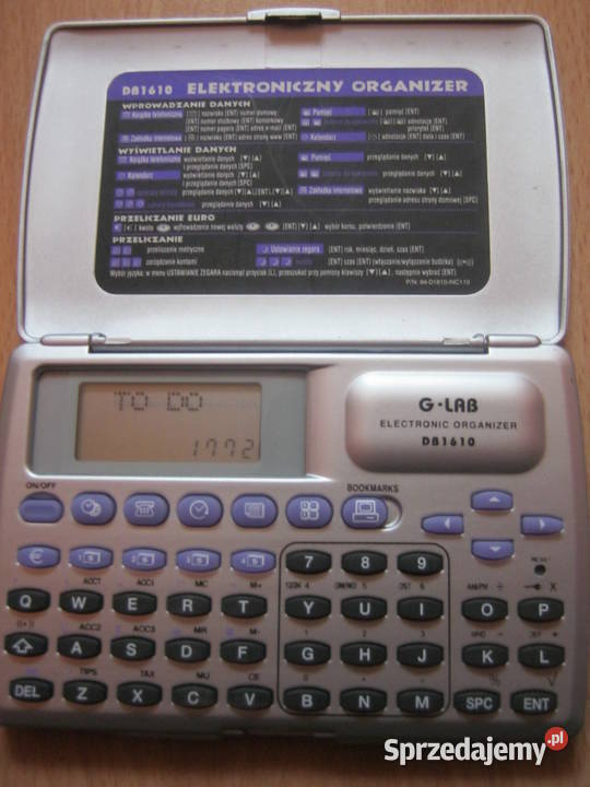 Elektroniczny organizer Szczecin sprzedam